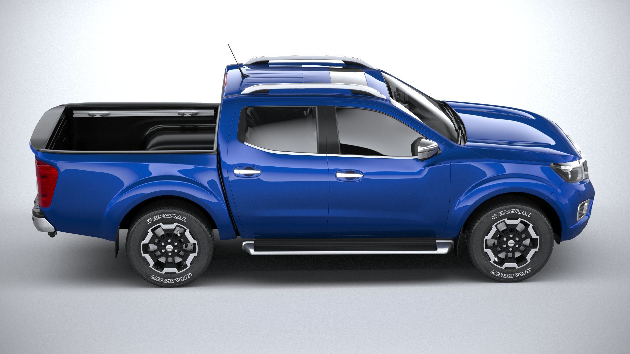 Nissan Navara DoubleCab 2020 3D model_11