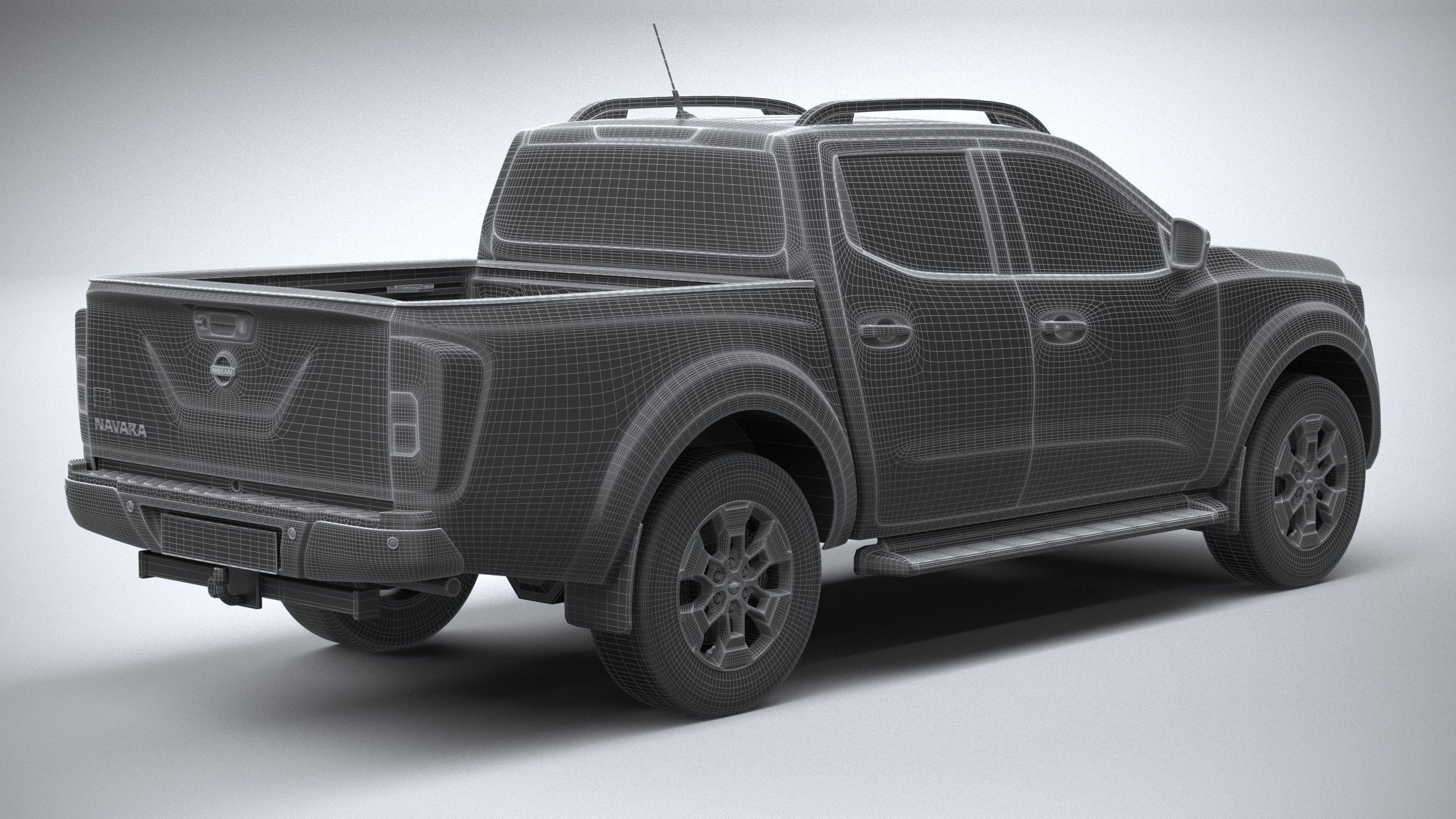 Nissan Navara DoubleCab 2020 3D model_27