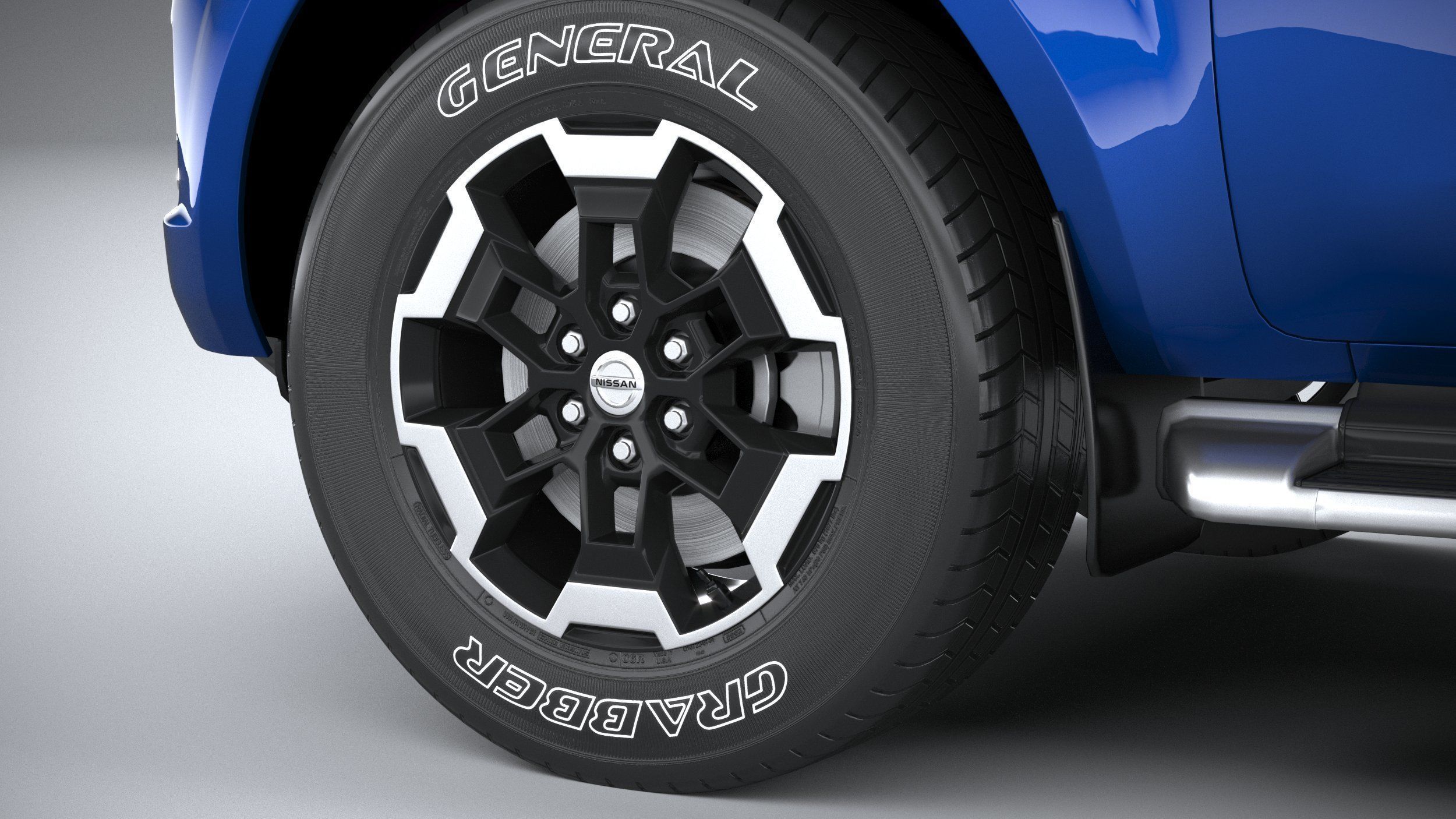 Nissan Navara DoubleCab 2020 3D model_16