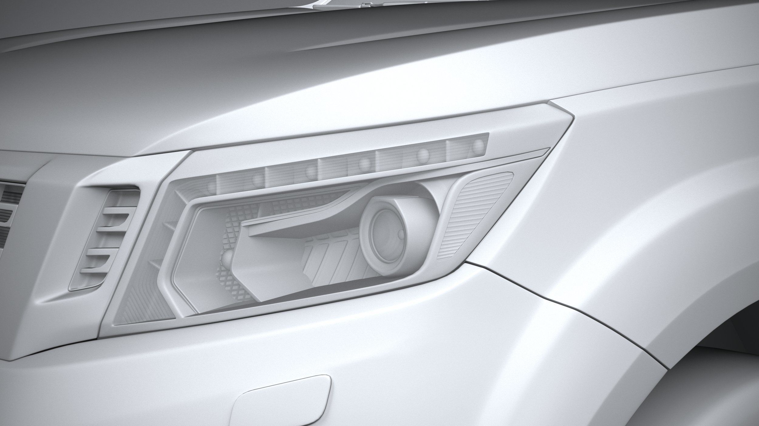 Nissan Navara DoubleCab 2020 3D model_23