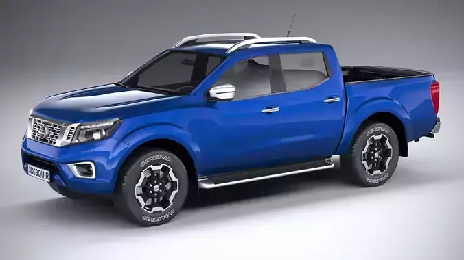Nissan Navara DoubleCab 2020 3D model