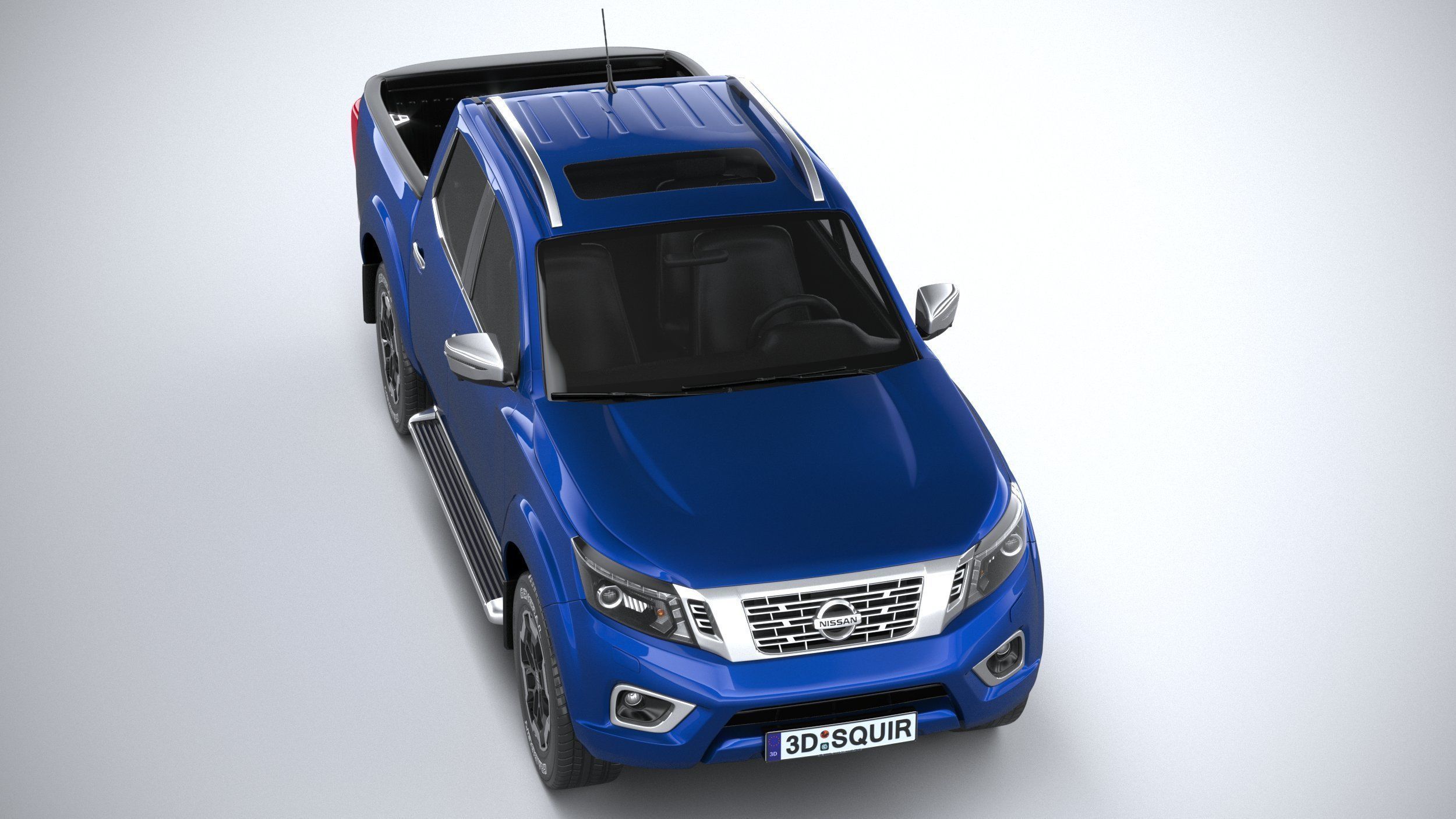 Nissan Navara DoubleCab 2020 3D model_12
