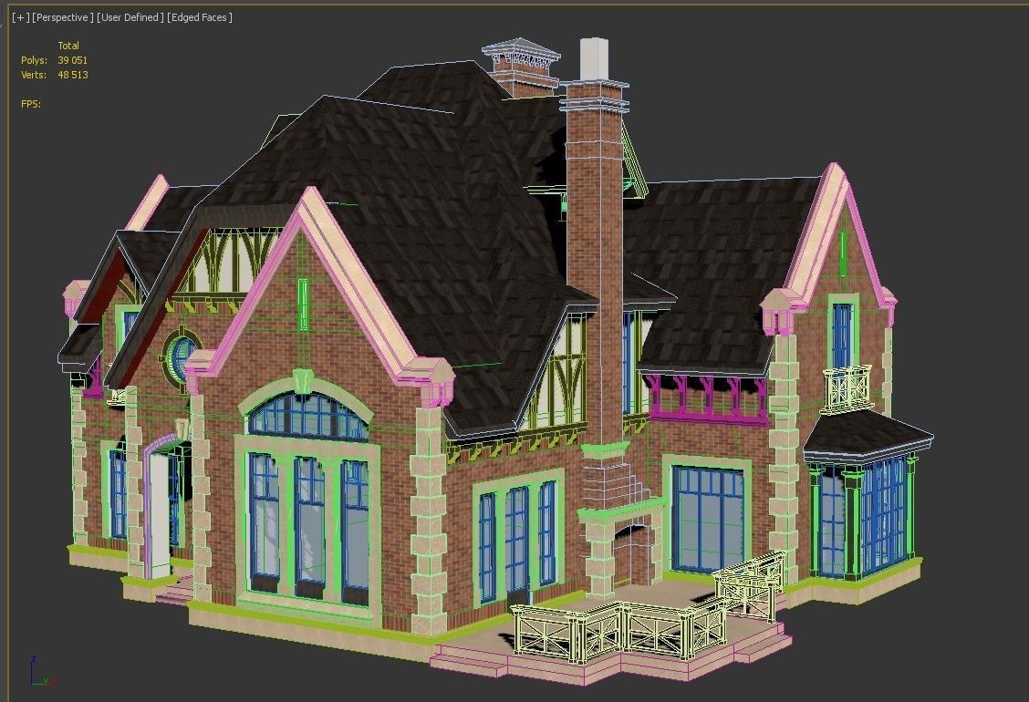 Private house 3D model_8