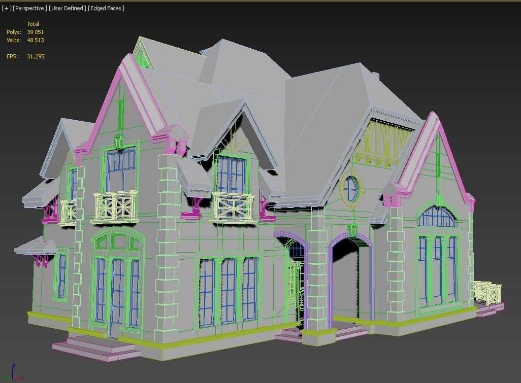 Private house 3D model_9