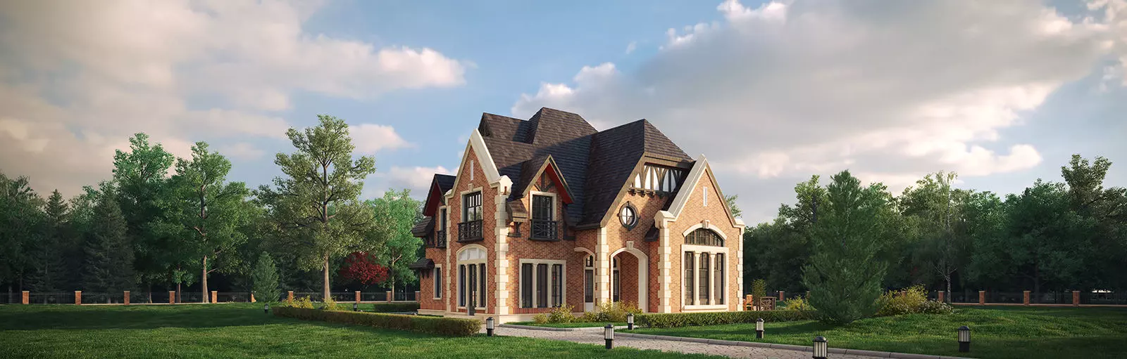 Private house 3D model_0