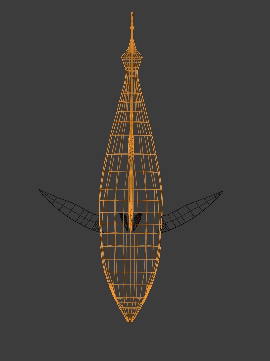 Yellowfin Tuna Rigged Hi and Low Poly Versions Low-poly 3D model_10