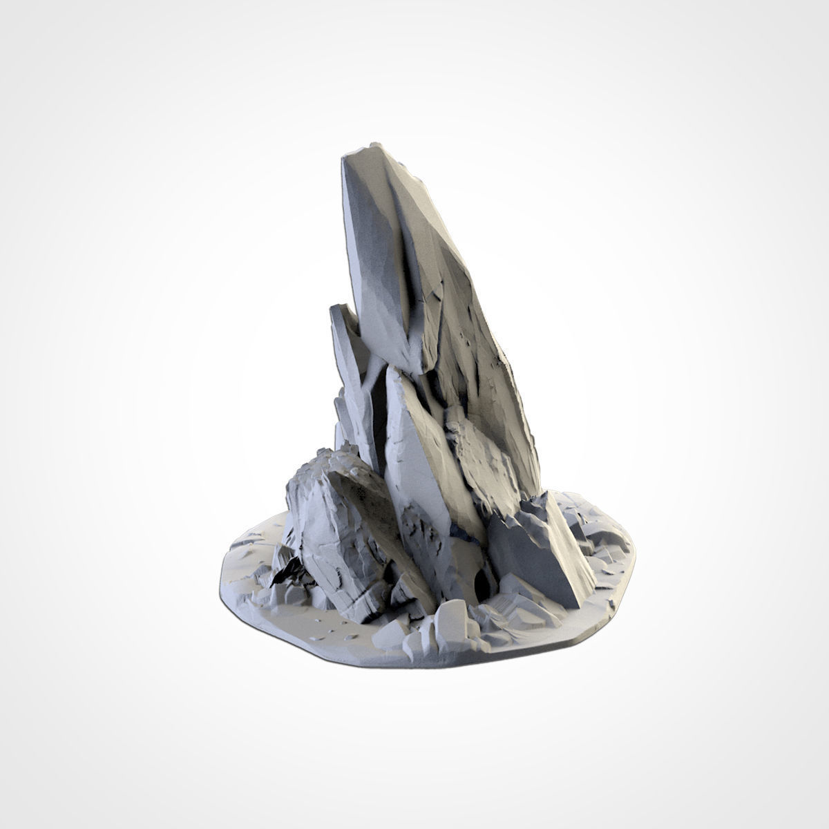 ROCKY TERRAIN 3D print model_2