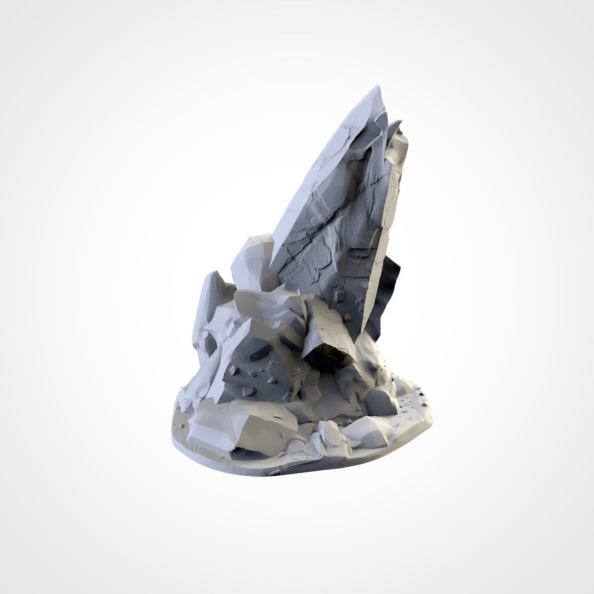 ROCKY TERRAIN 3D print model_1