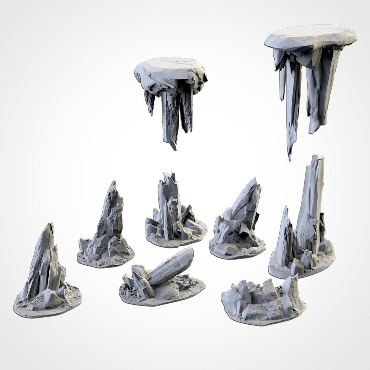 ROCKY TERRAIN 3D print model_8
