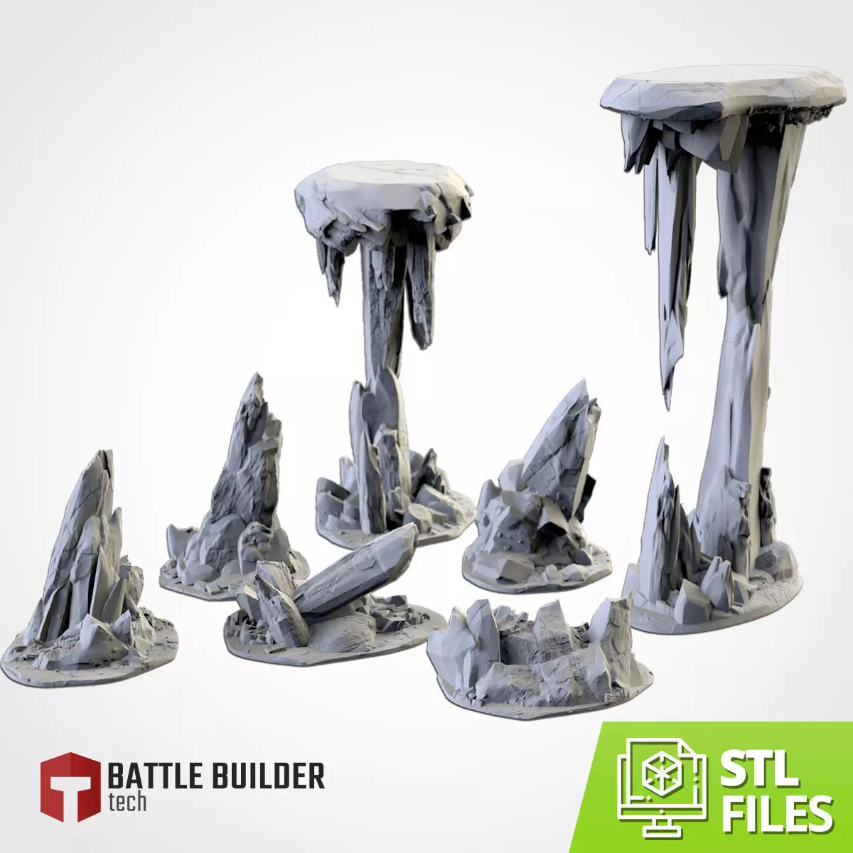 ROCKY TERRAIN 3D print model_0