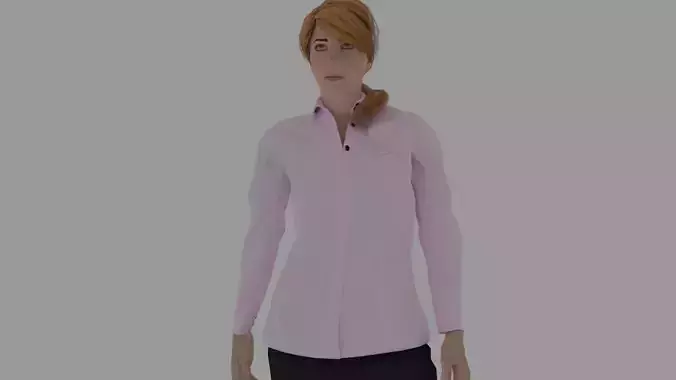 Rigged Female Character 6