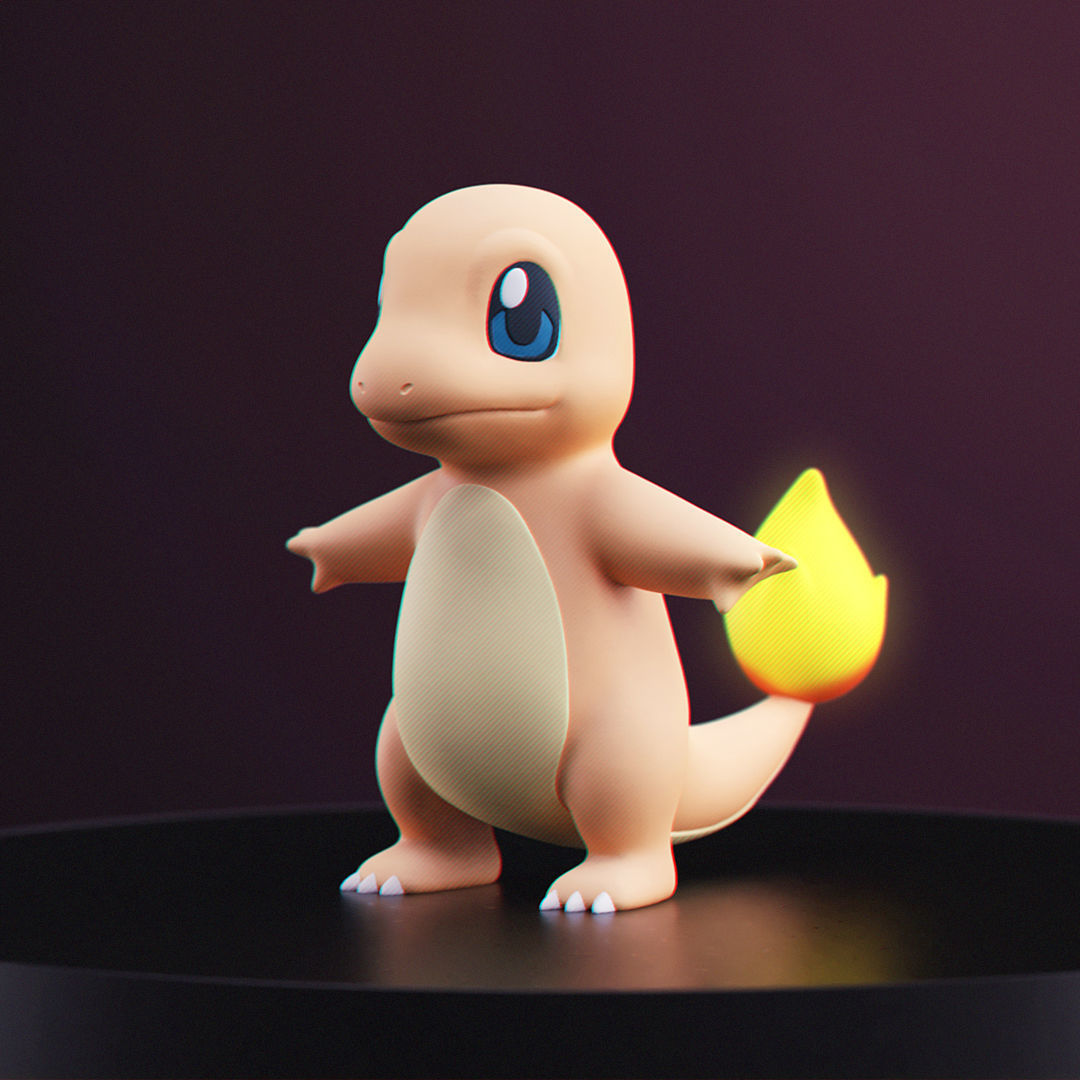 Pokemon - Starter 3D print model_2