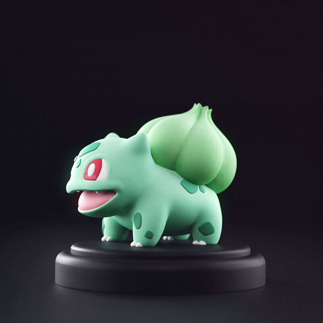 Pokemon - Starter 3D print model_4