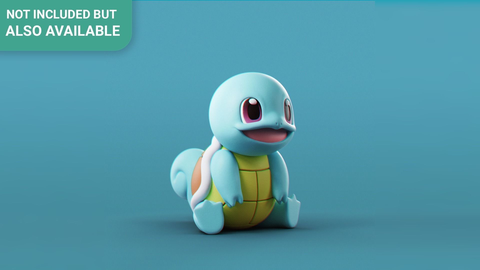 Pokemon - Starter 3D print model_20