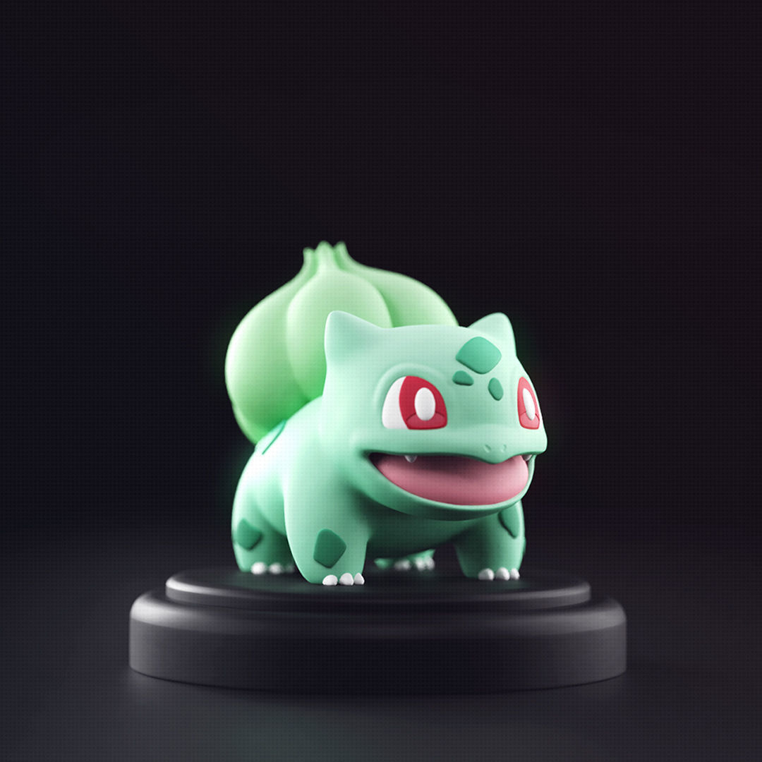 Pokemon - Starter 3D print model_7