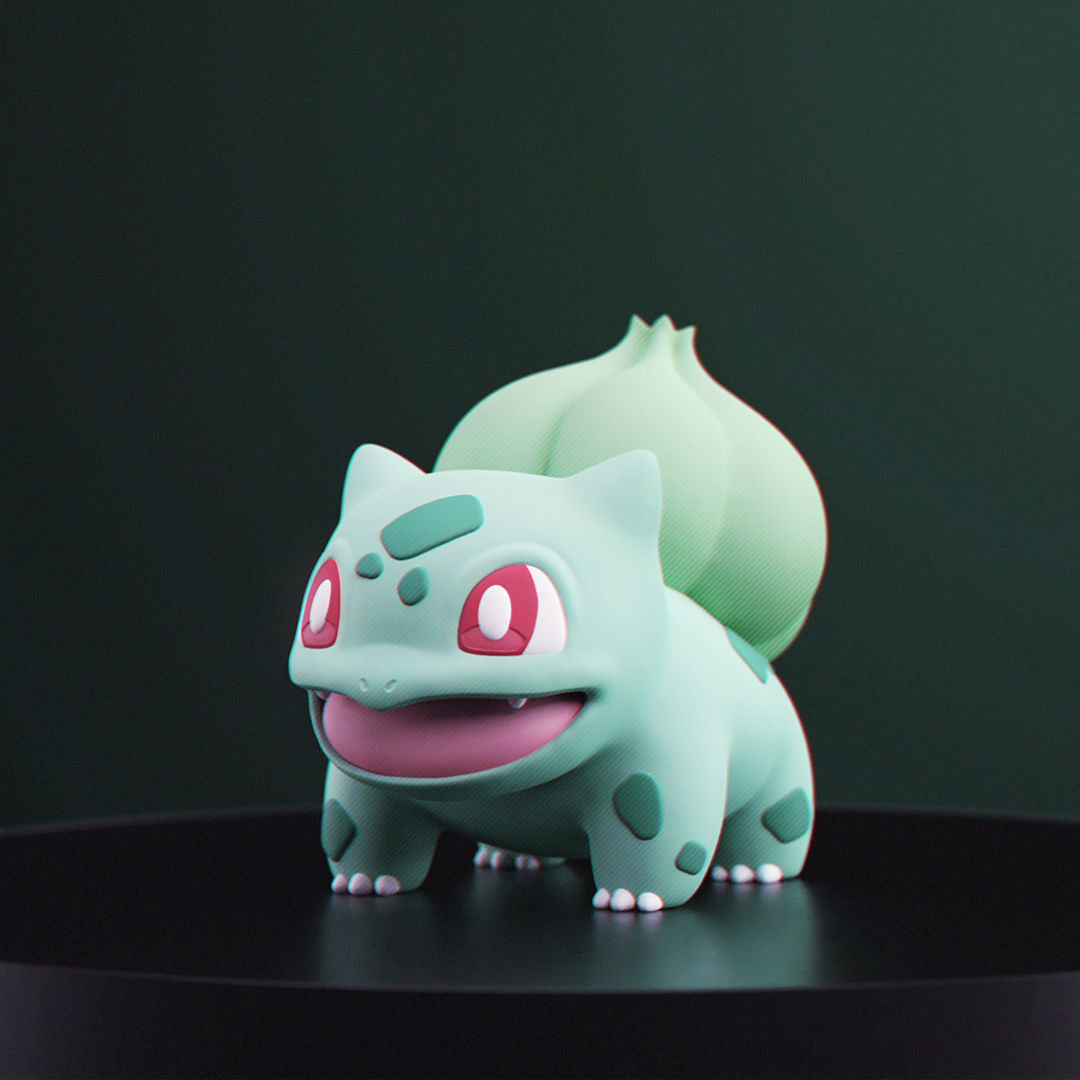 Pokemon - Starter 3D print model_1