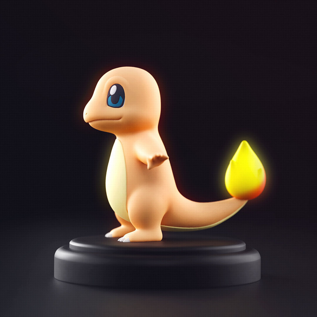 Pokemon - Starter 3D print model_8
