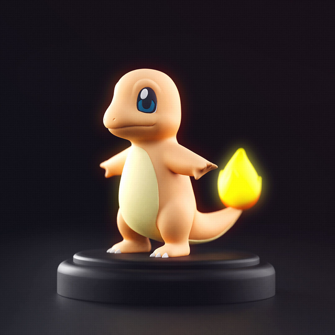 Pokemon - Starter 3D print model_9