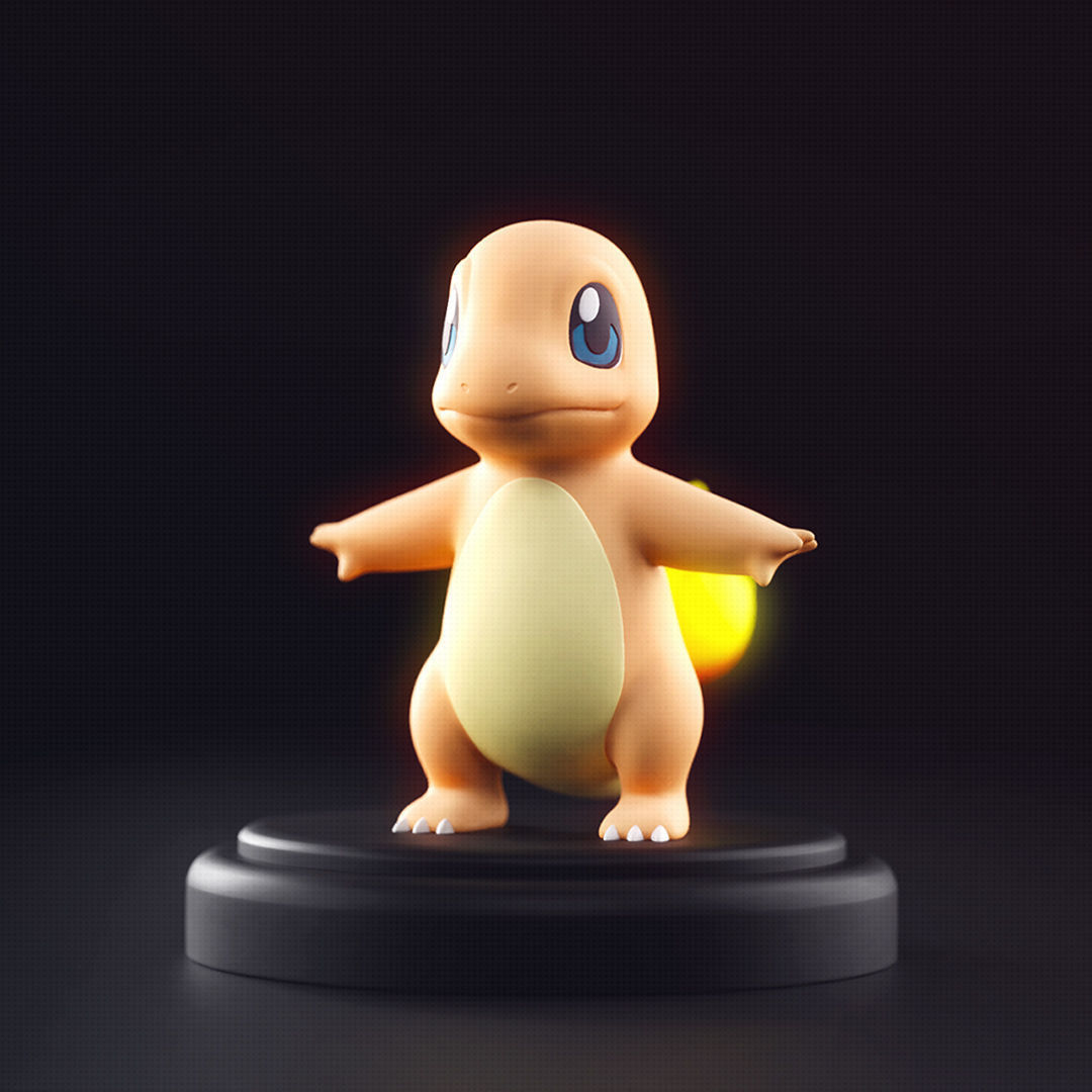 Pokemon - Starter 3D print model_10