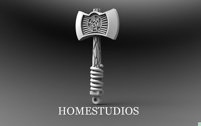 The axe of Perun 3D print model