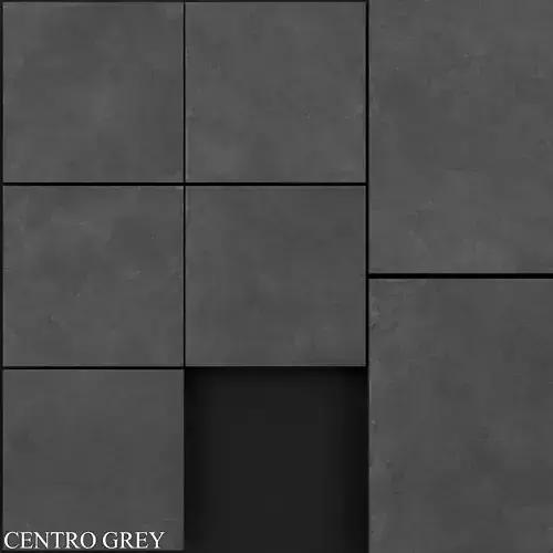 Zeus Ceramica Centro Grey 600x600