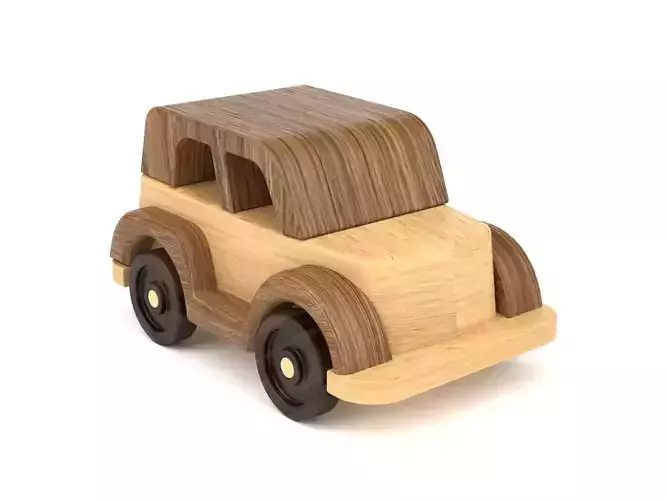 Wooden toy car 33
