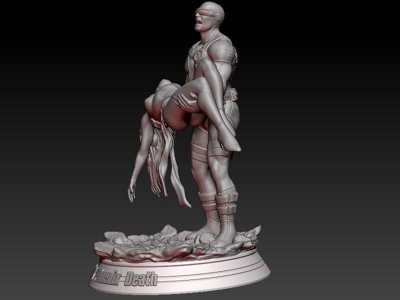 Phoenix Death 3D print model_2