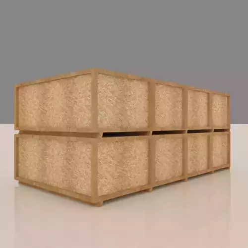 wooden box Free 3D print model