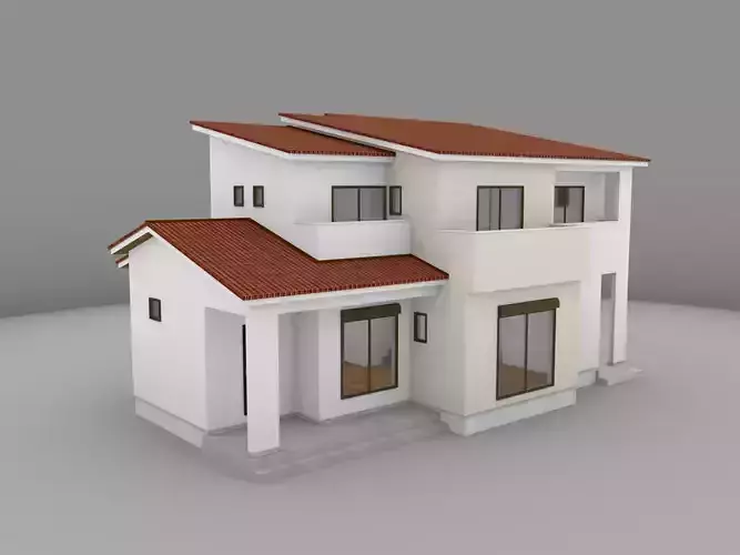 House model for background 33