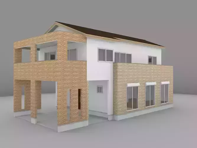 House model for background 35