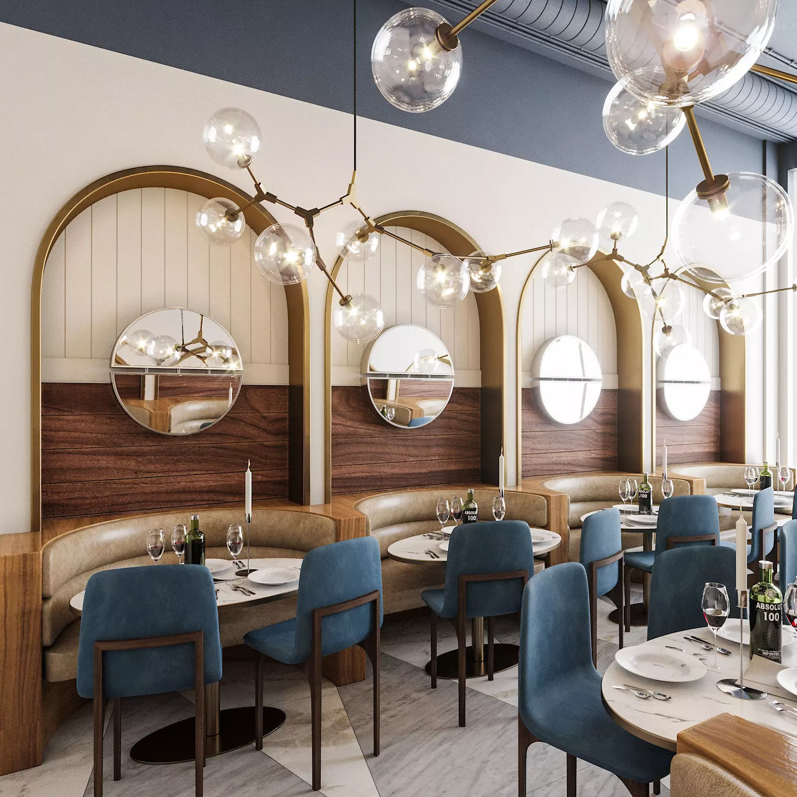 Restaurant 02 3D model
