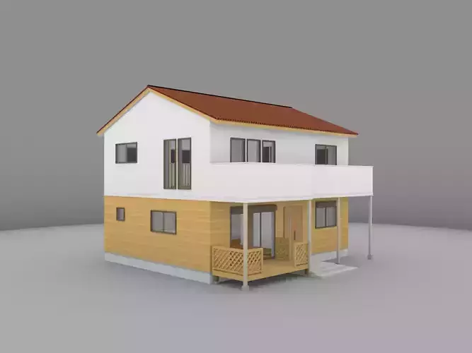 House model for background 39