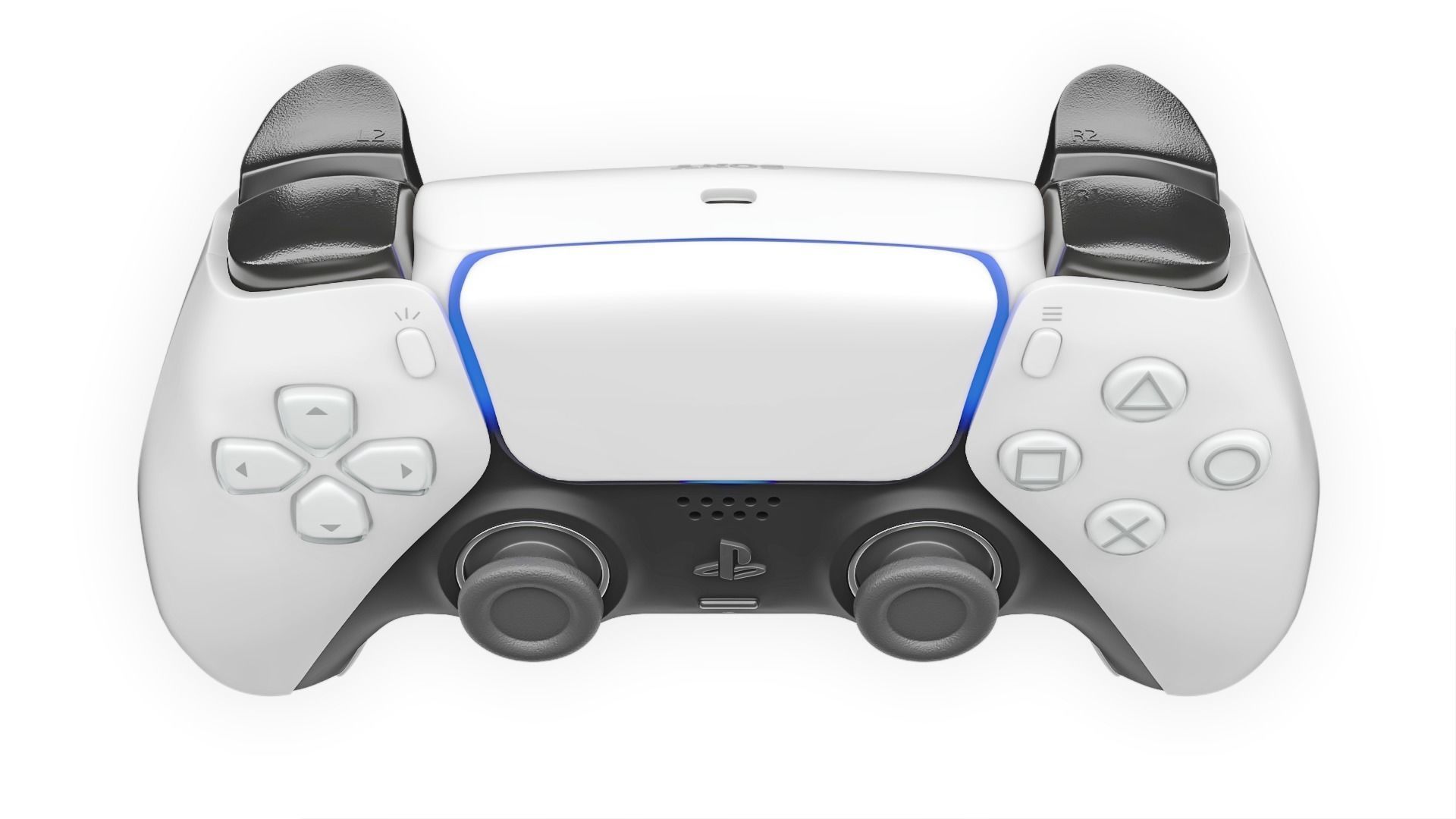 DualSense Controller Playstation 5 3D model Low-poly 3D model_7