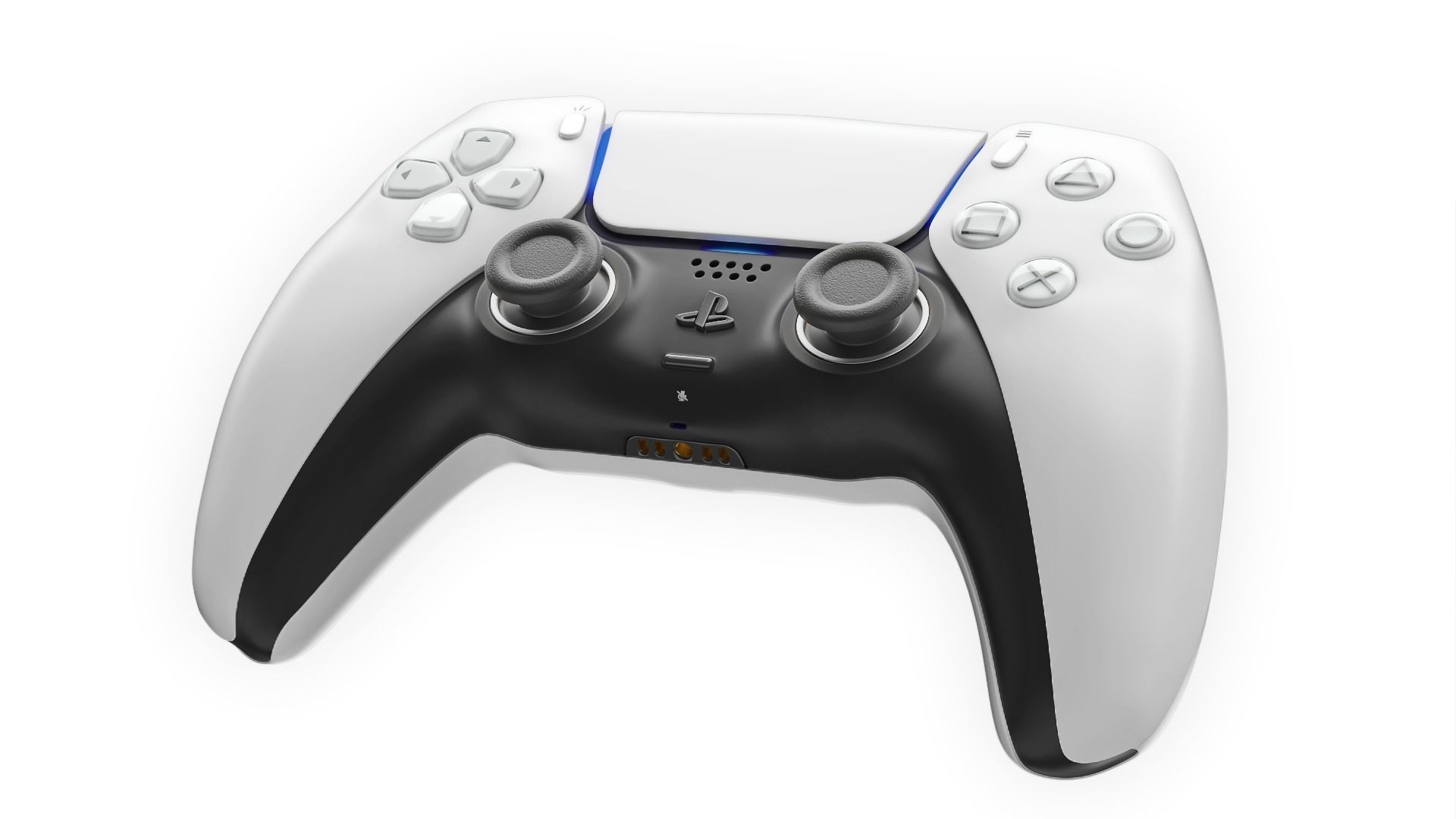 DualSense Controller Playstation 5 3D model Low-poly 3D model_1