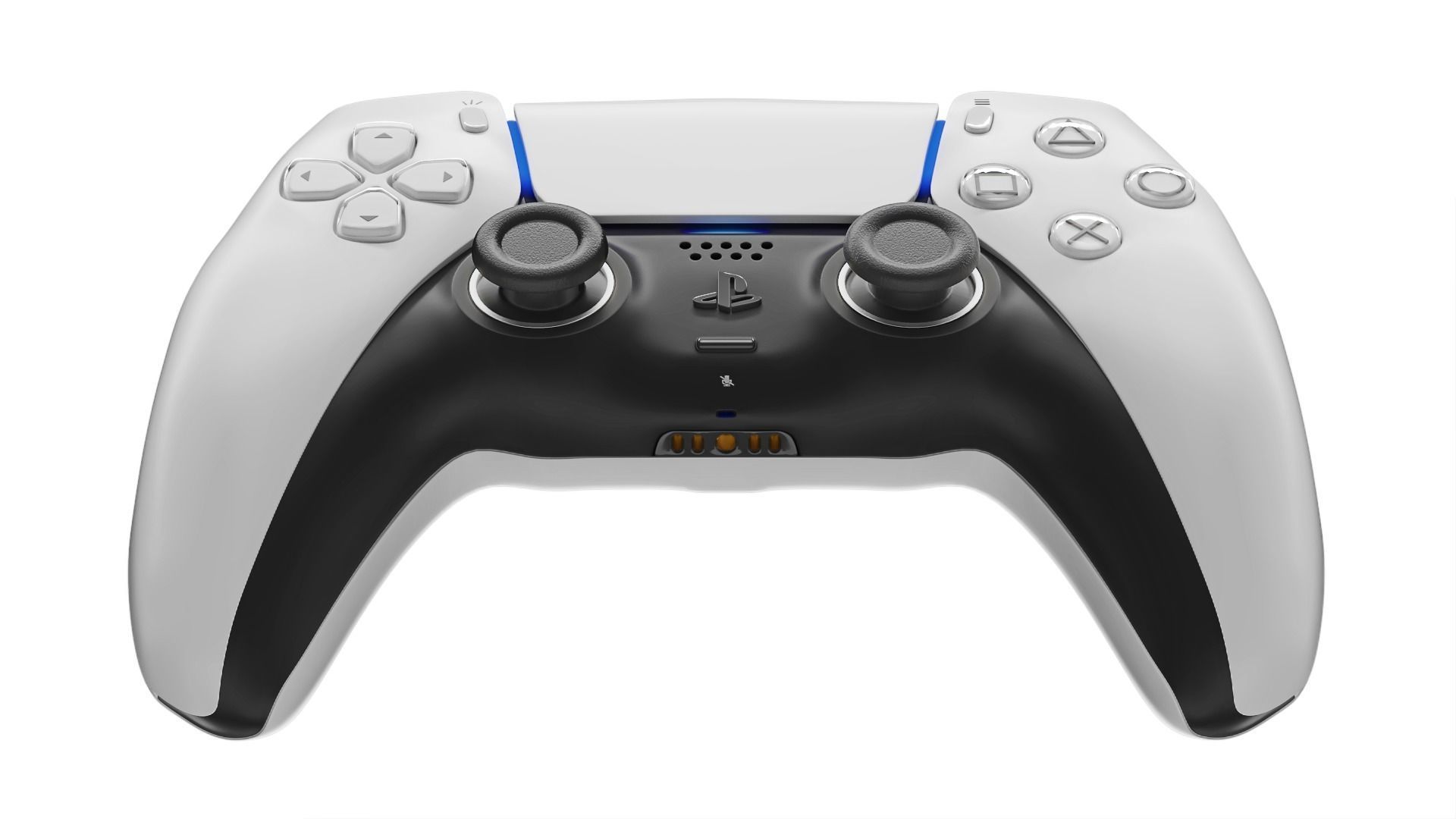 DualSense Controller Playstation 5 3D model Low-poly 3D model_6