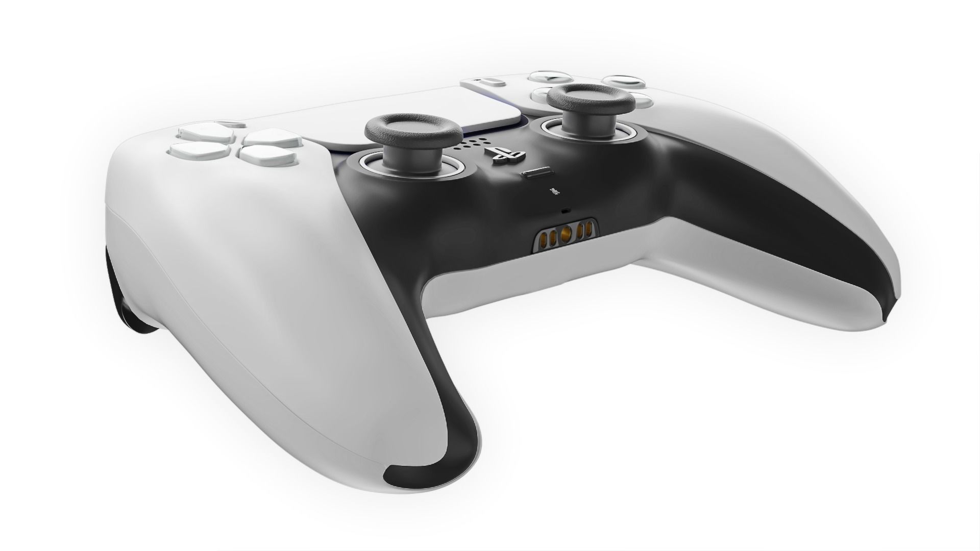 DualSense Controller Playstation 5 3D model Low-poly 3D model_2