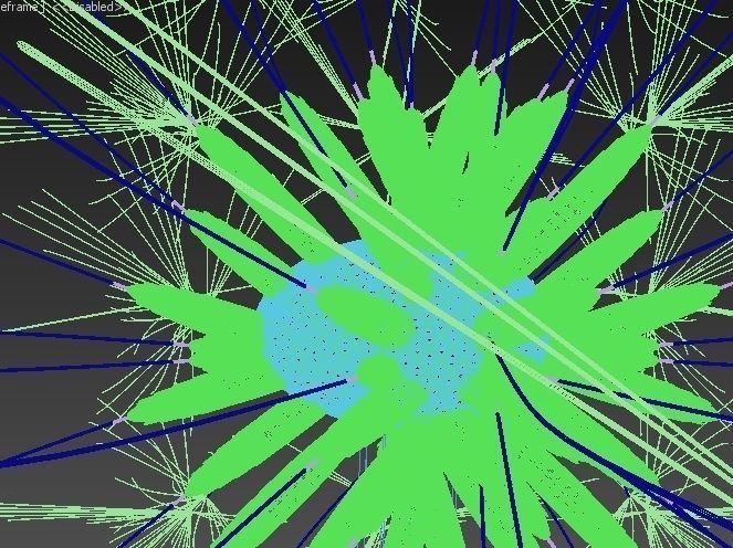 Dandelion ANIMATED 3D model_4