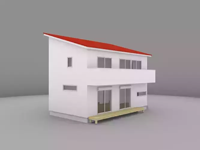 House model for background 40