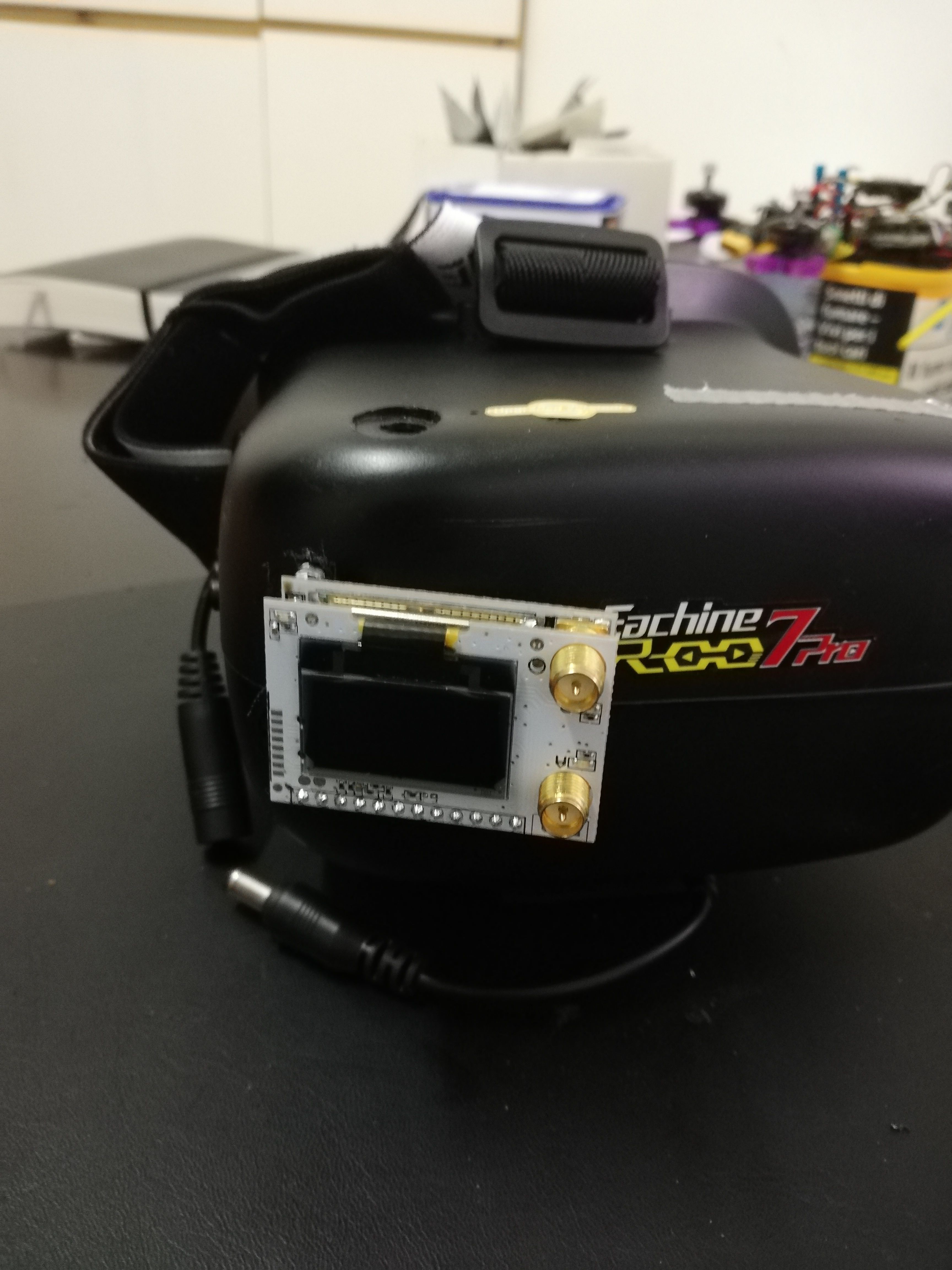 Eachine VR-007 Pro upgrade with Eachine PRO58 RX 3D print model_2