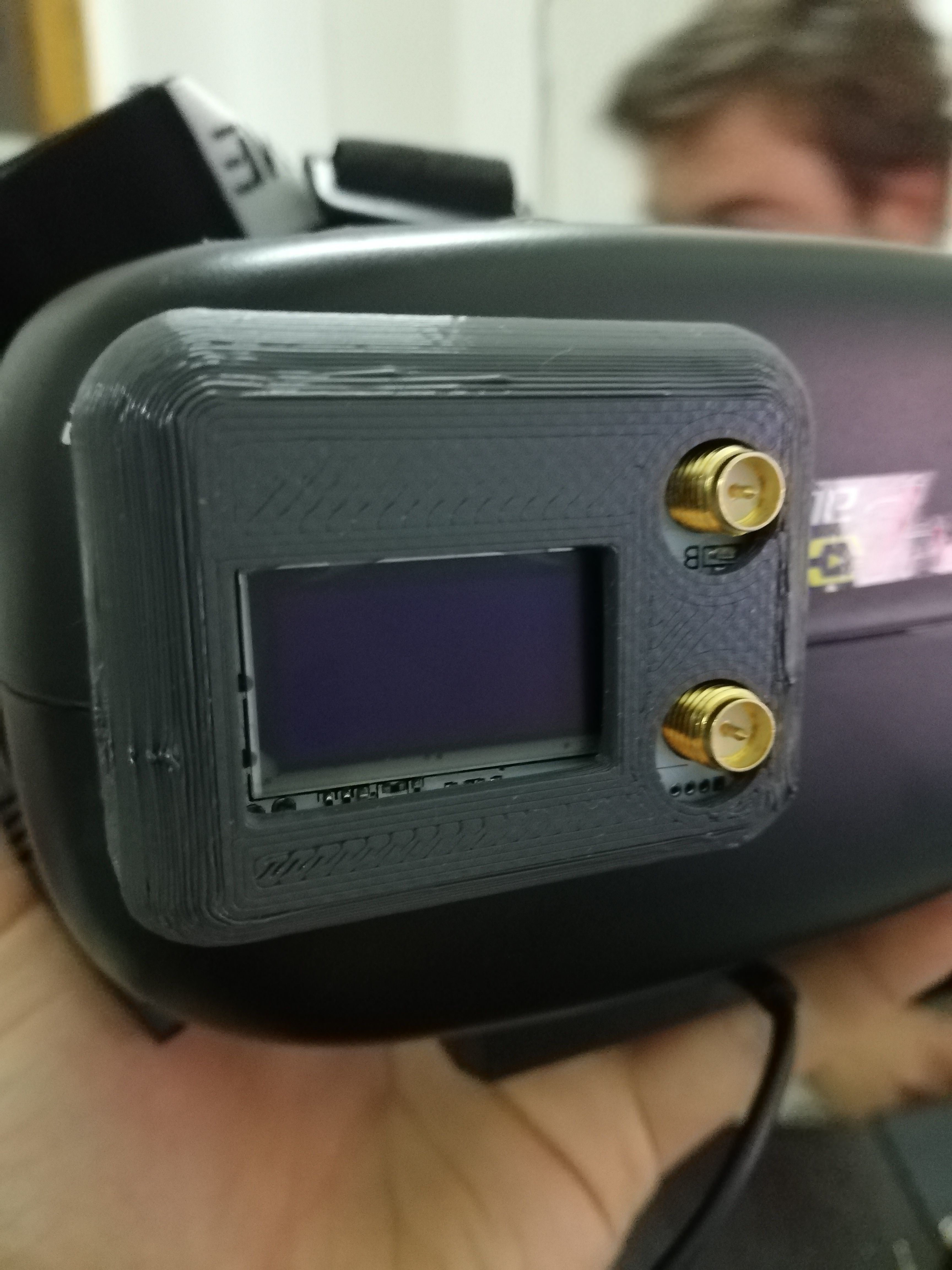 Eachine VR-007 Pro upgrade with Eachine PRO58 RX 3D print model_3