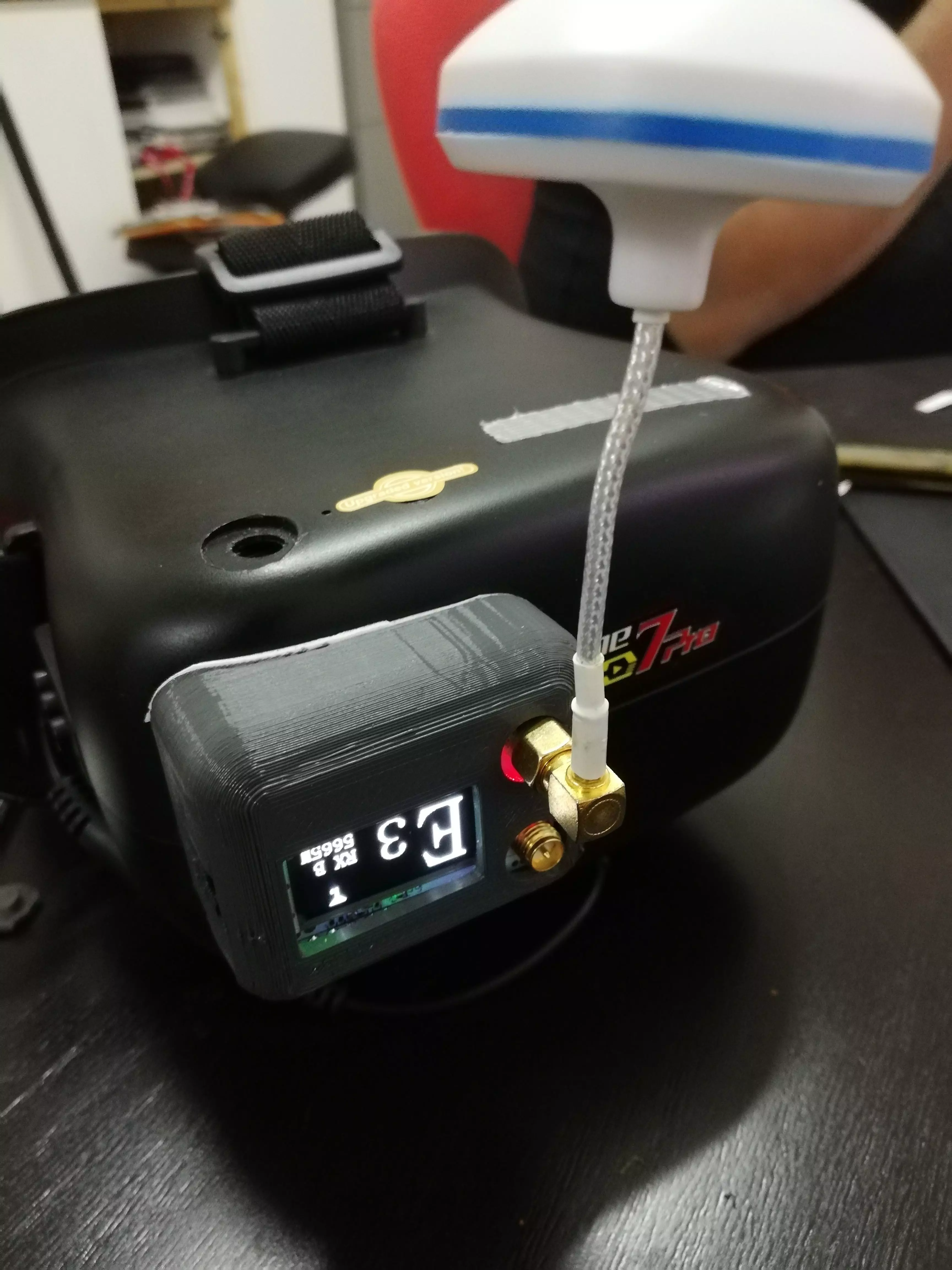 Eachine VR-007 Pro upgrade with Eachine PRO58 RX 3D print model_0