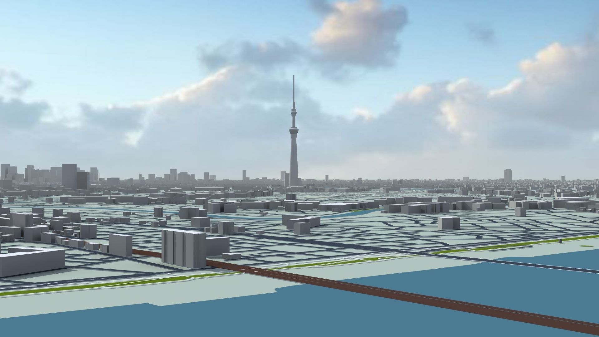 Tokyo Japan 3D model_6