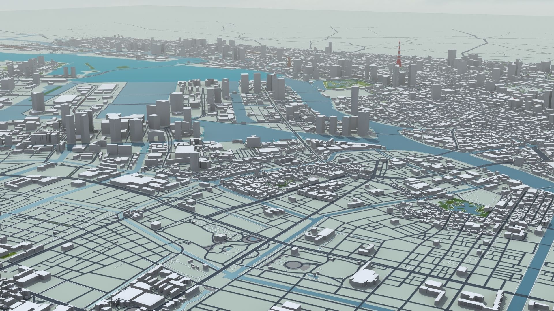 Tokyo Japan 3D model_9