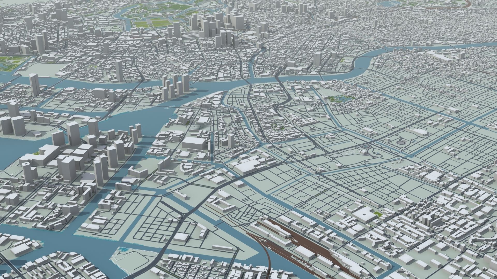 Tokyo Japan 3D model_3