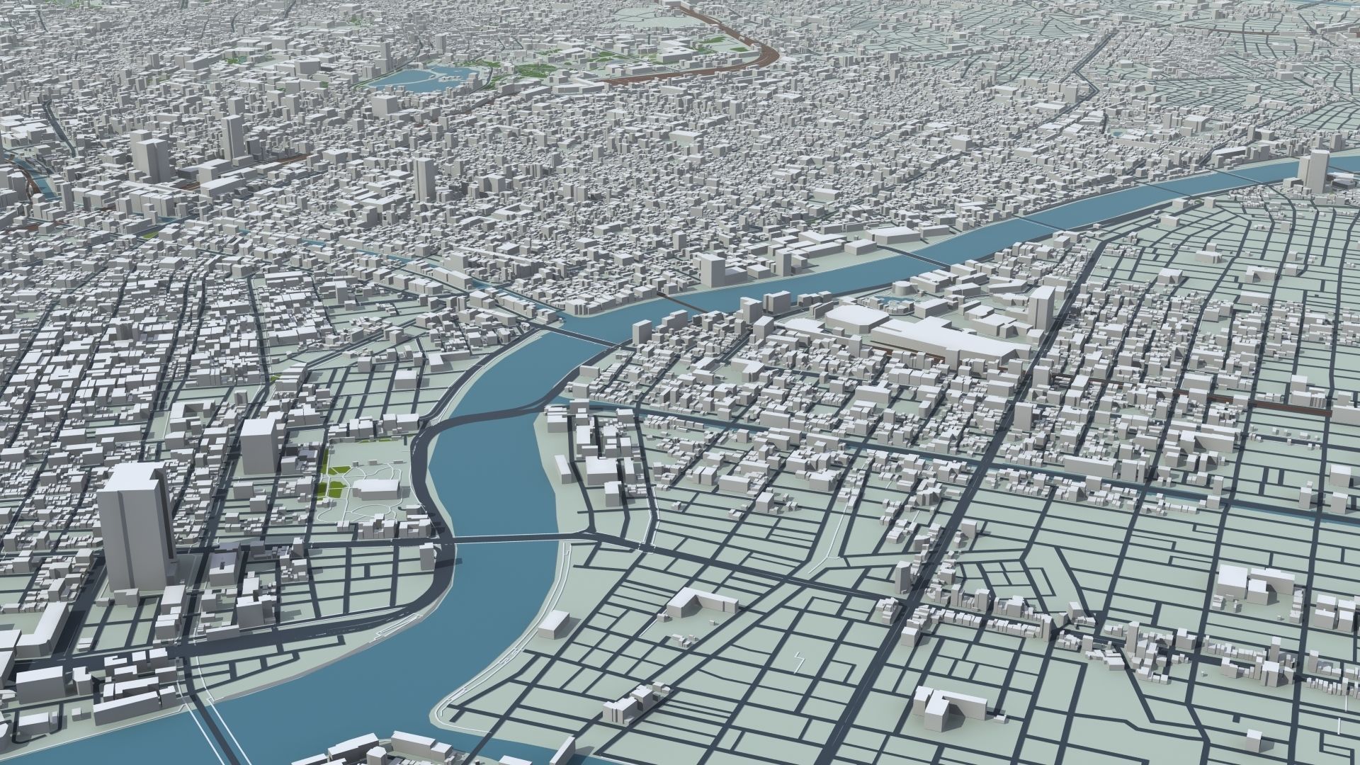 Tokyo Japan 3D model_7