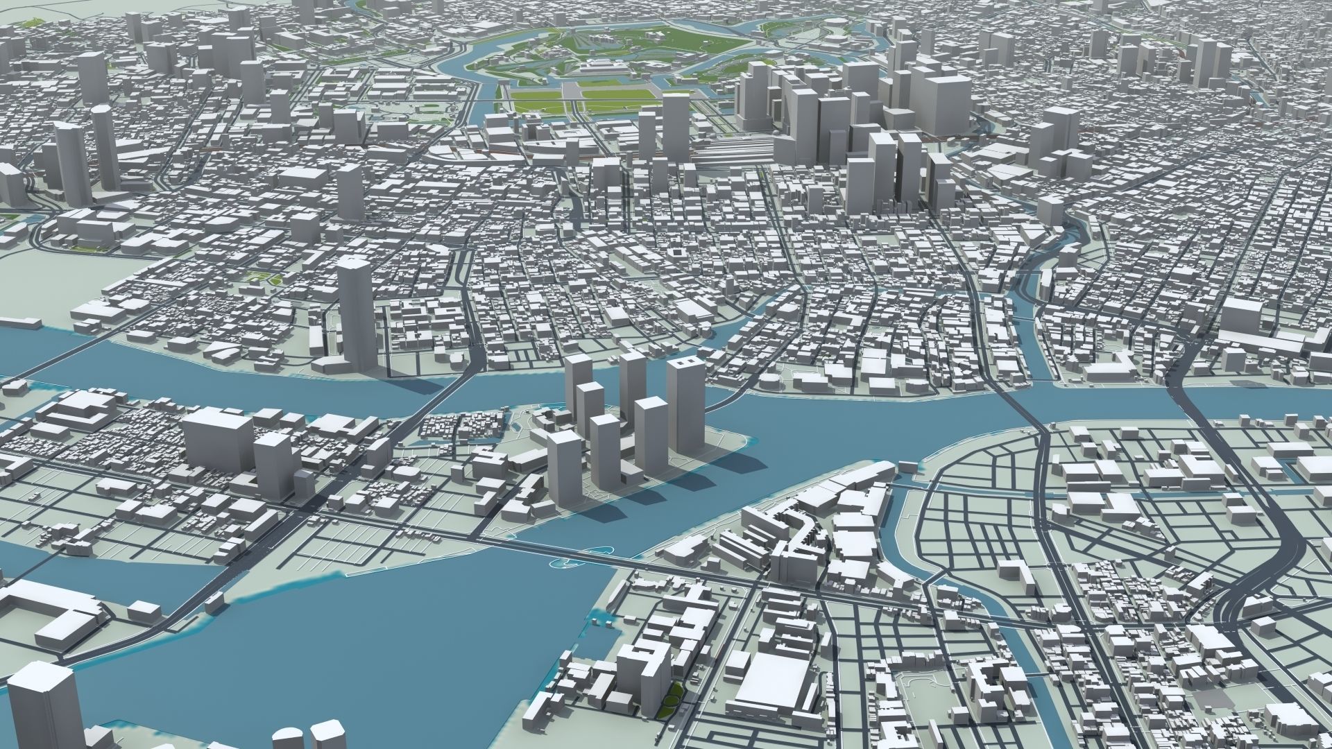 Tokyo Japan 3D model_14