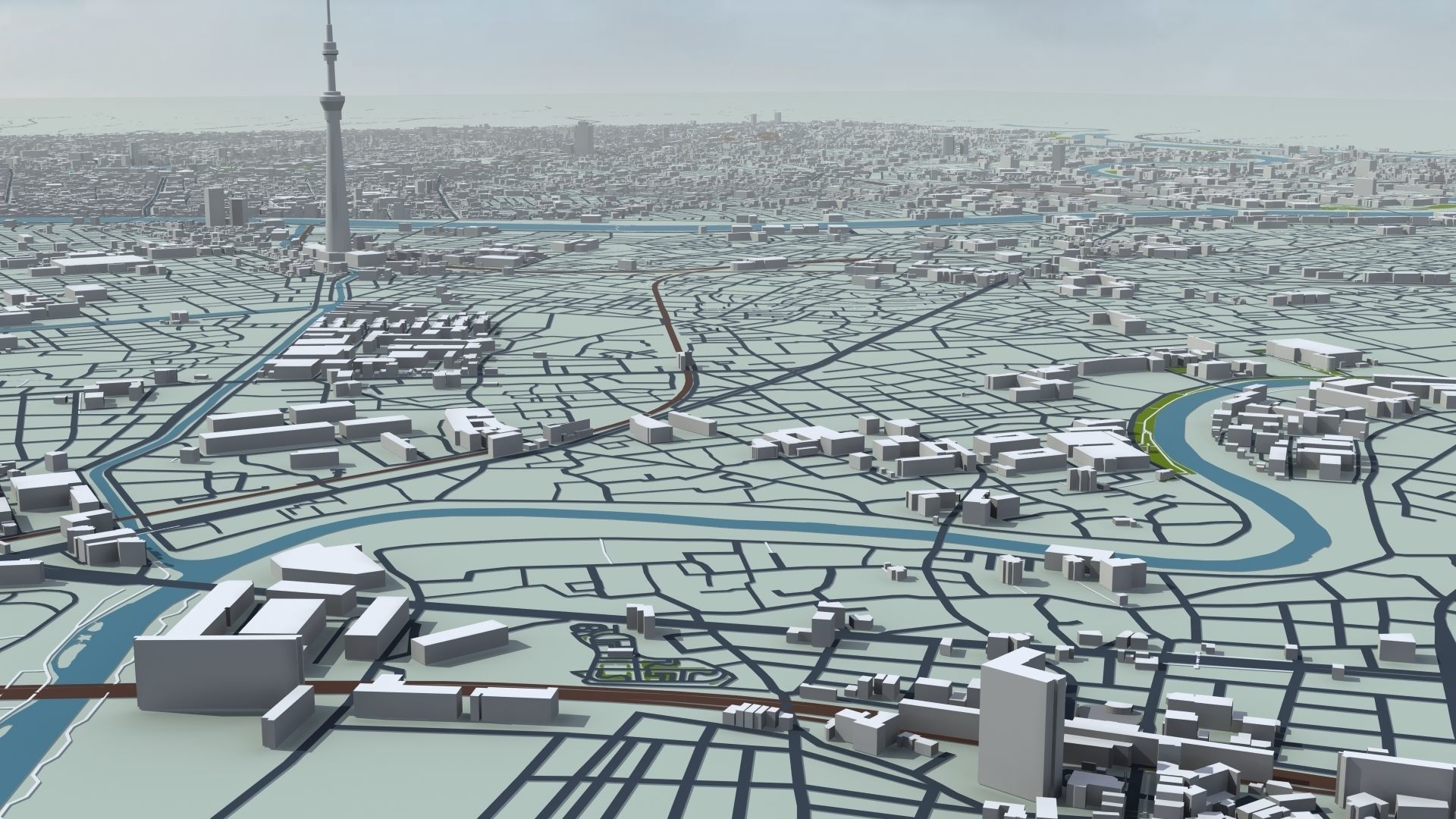 Tokyo Japan 3D model_12