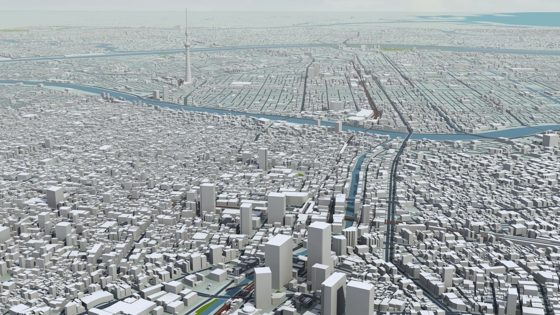 Tokyo Japan 3D model_4