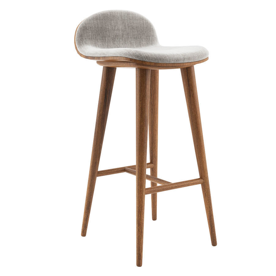 Article Sede Barstool and Barcounter 3D model_1