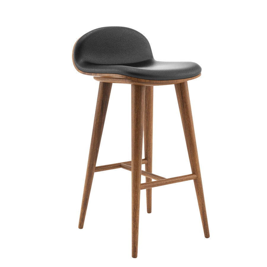 Article Sede Barstool and Barcounter 3D model_2